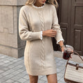 Lace splicing straight tube short skirt