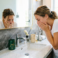 Luxury Couple’s Ceramic Cup Set – High-End Bathroom Tumblers