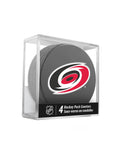 Carolina Hurricanes Hockey Puck Coaster Set