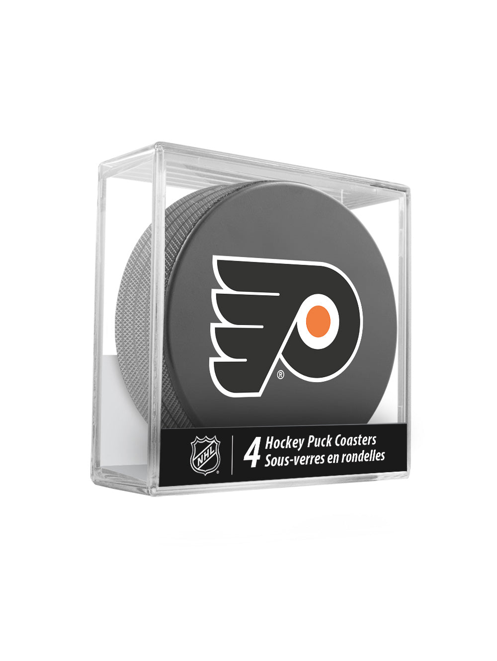 Philadelphia Flyers Hockey Puck Coaster Set