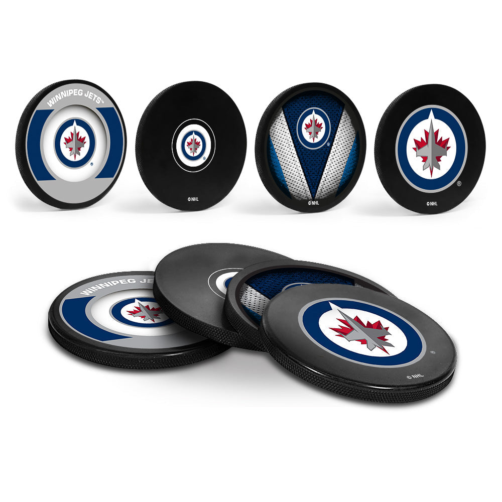 Winnipeg Jets hockey Coaster Set