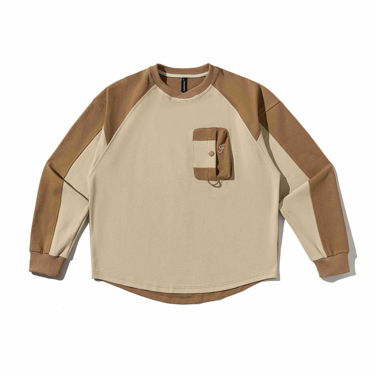 Hooded Sweatshirt with Pocket Design Loose Fit, Long Sleeve, Unisex