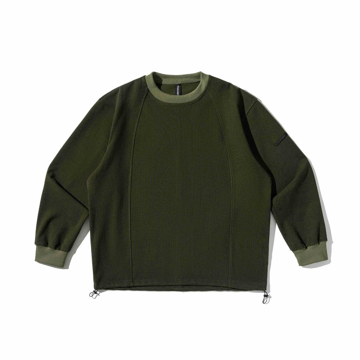 Striped Round Neck Sweater Unisex Loose Casual Pullover Top