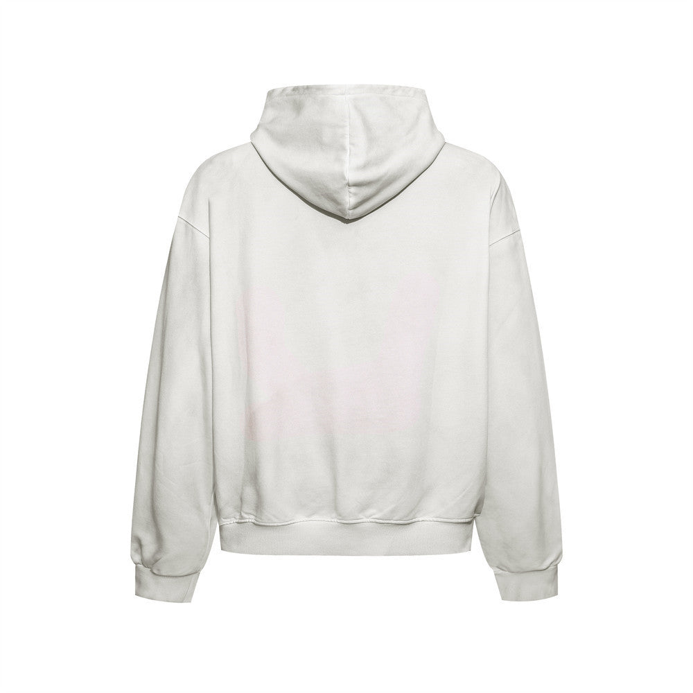 Character print hooded sweatshirt