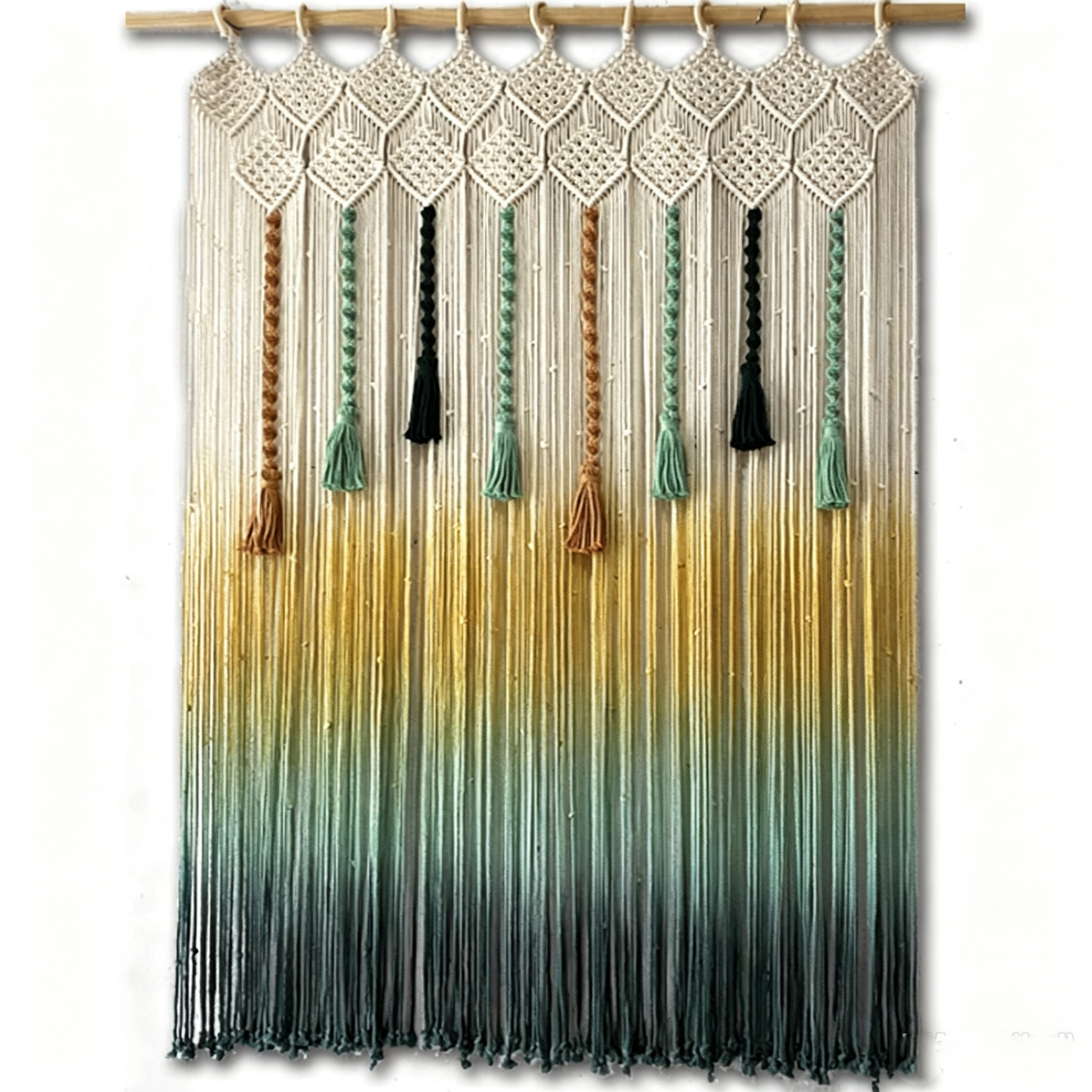 Hand woven tapestries door curtains and curtains