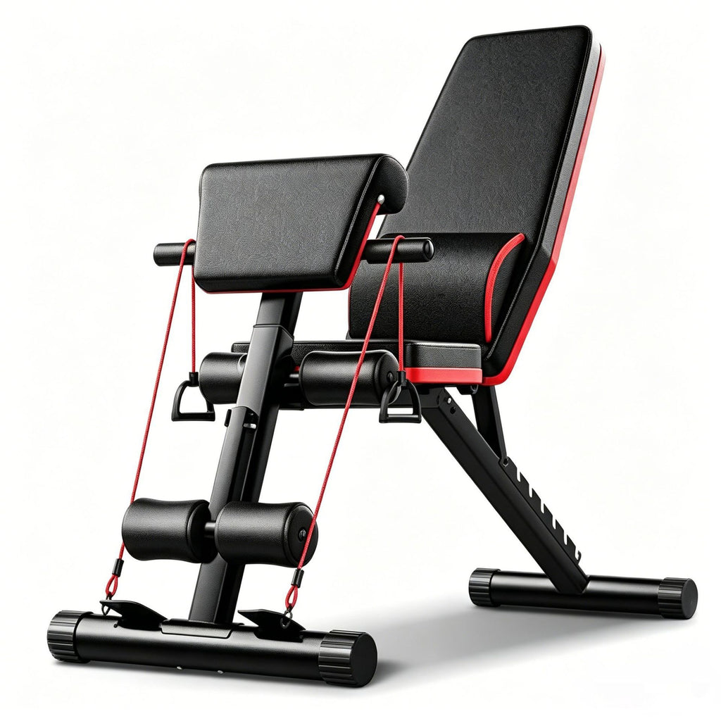 Adjustable Foldable Weight Bench – Multi-Position Dumbbell Bench for Home Gym, Strength Training Workout Equipment