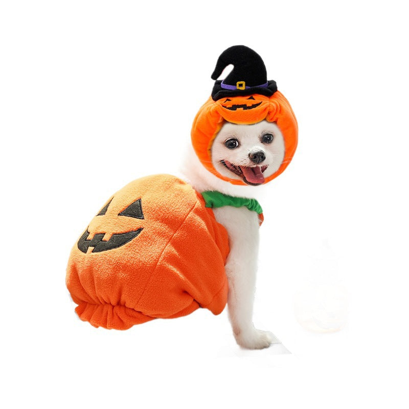 Funny Halloween Christmas Cat Pet Costume for Dogs, Two-Legged Style Poodle Disguise Outfit
