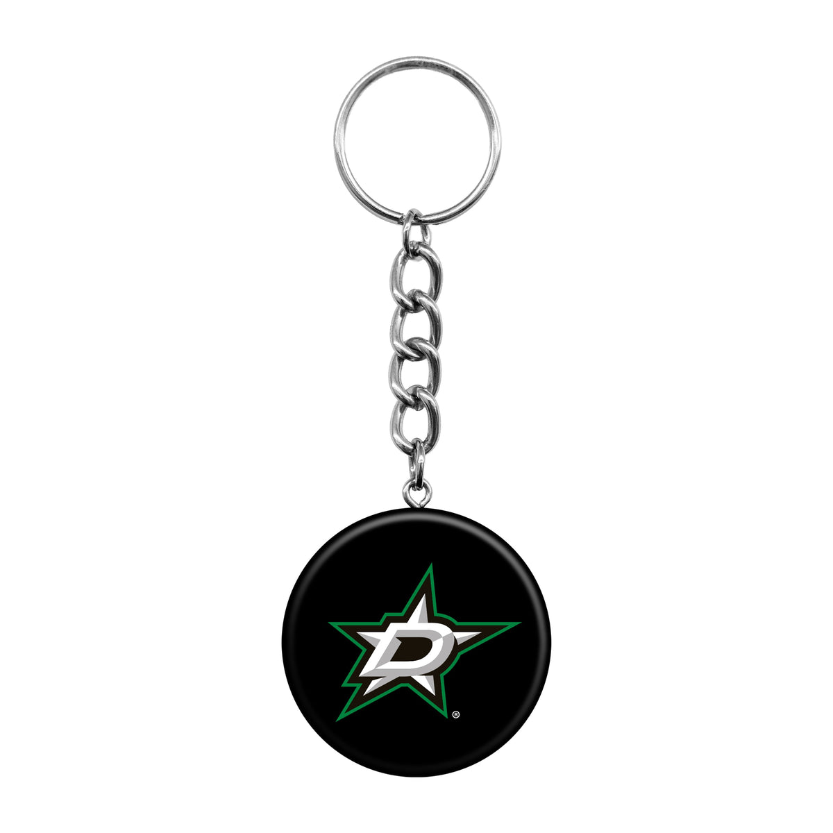 Dallas Stars Mini Hockey Puck Keychain