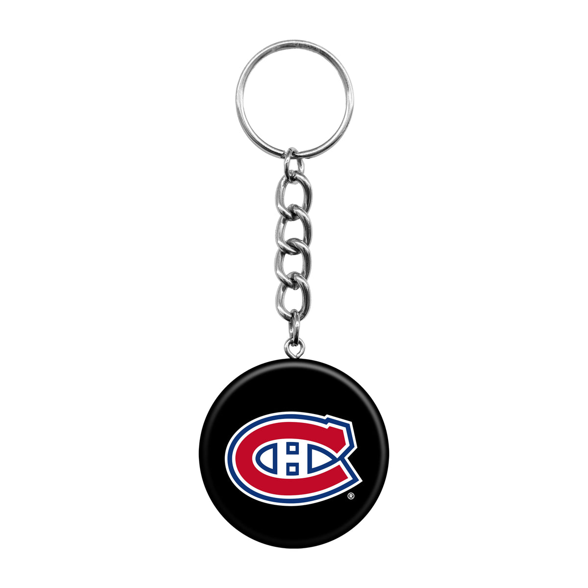 Montreal Canadiens Mini Hockey Puck Keychain
