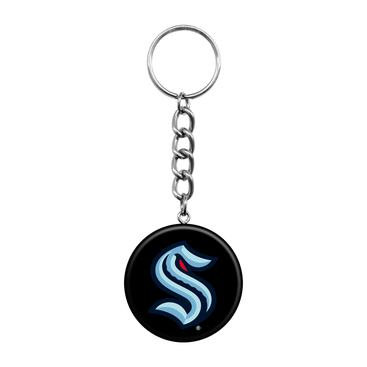 Seattle Kraken Mini Hockey Puck Keychain
