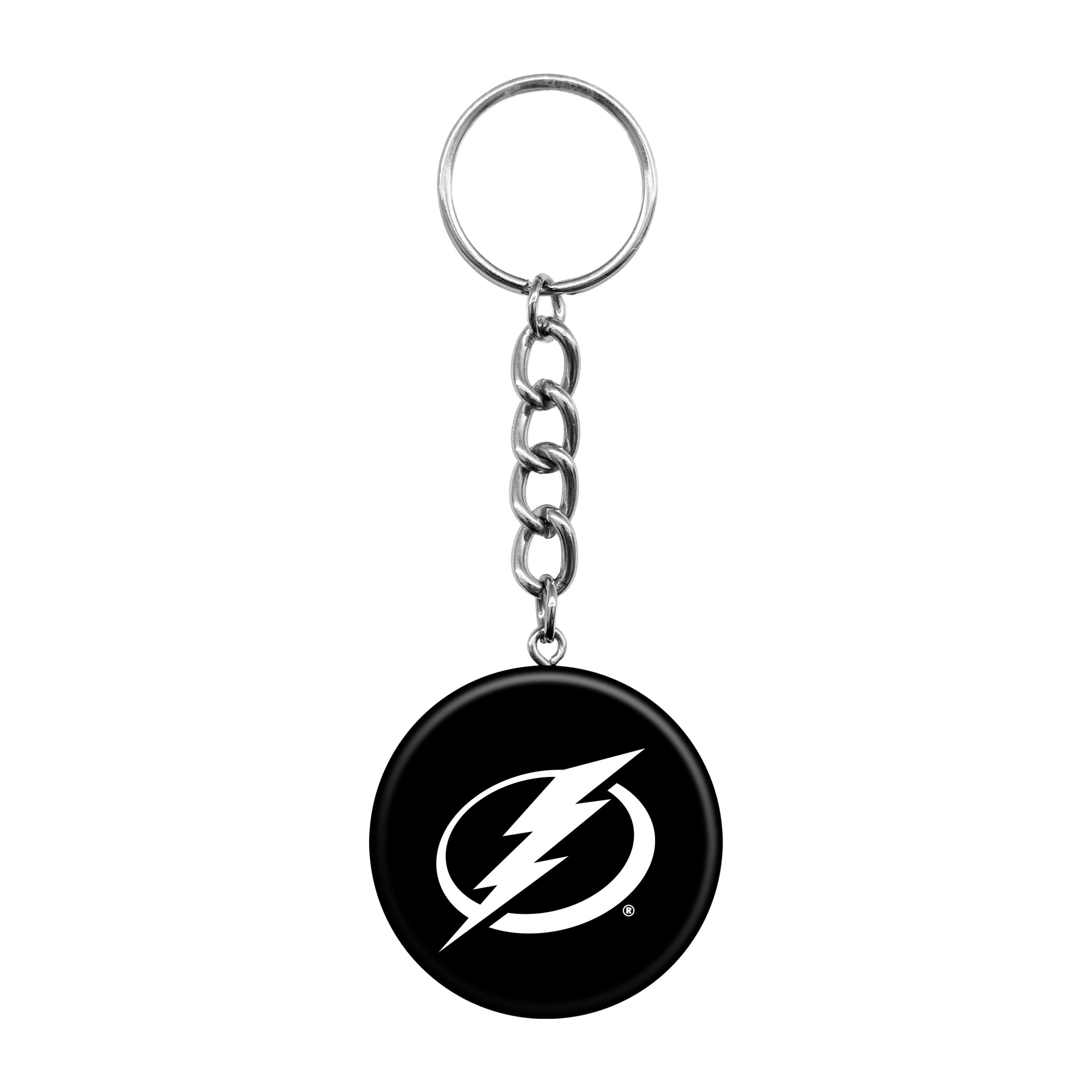 Tampa Bay Lightning Mini Hockey Puck Keychain
