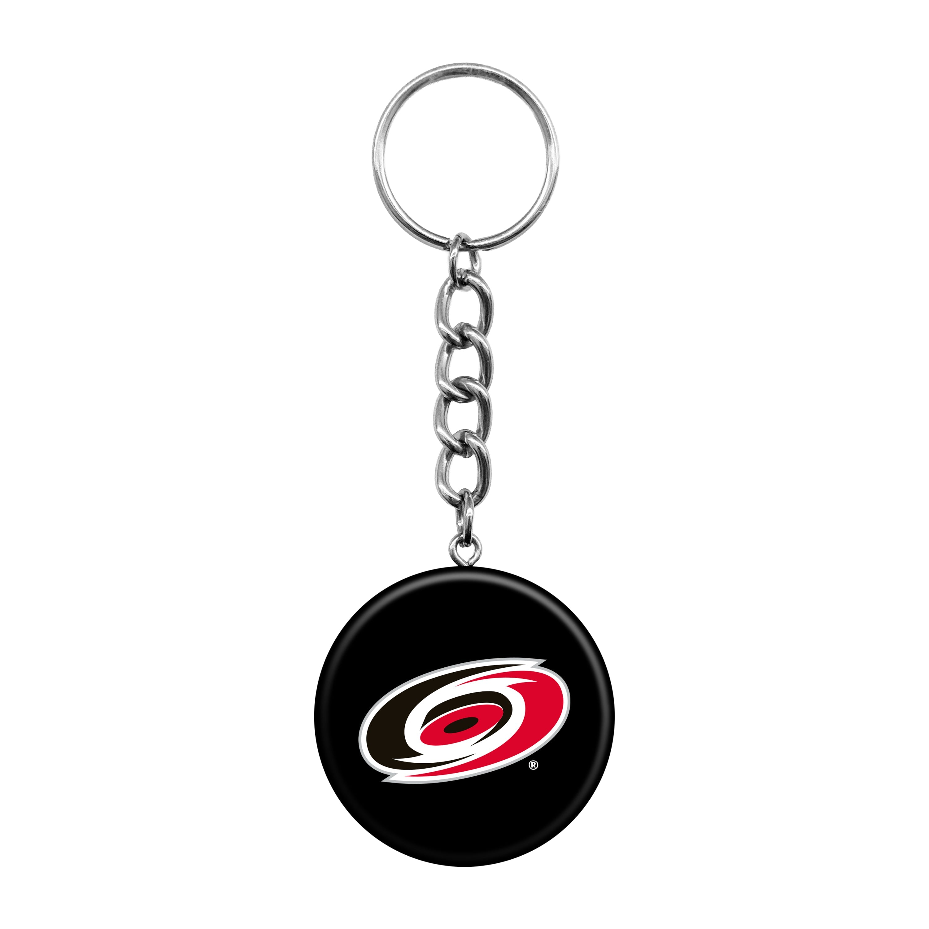Carolina Hurricanes Mini Hockey Puck Keychain