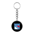 New York Rangers Mini Hockey Puck Keychain