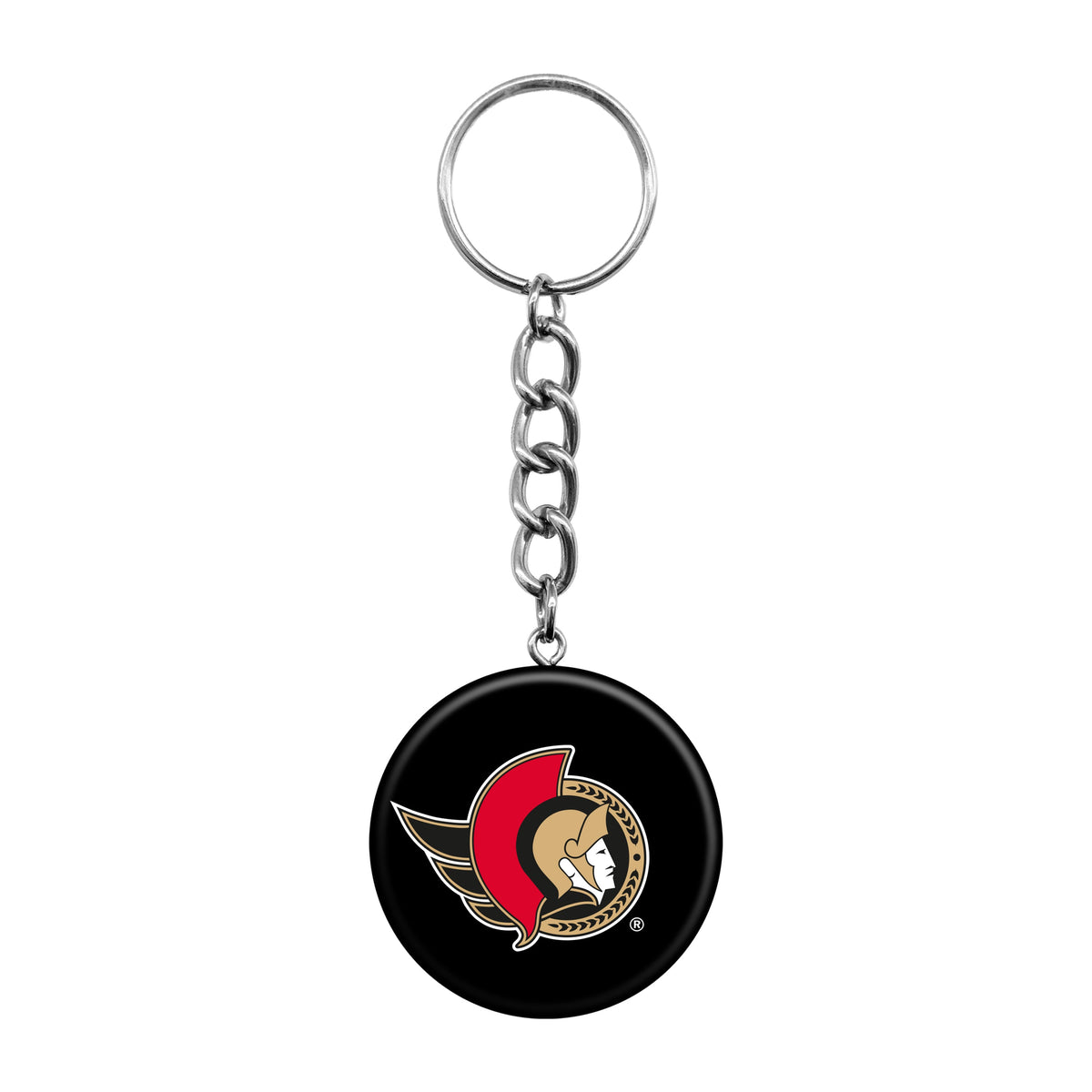 Ottawa Senators Mini Hockey Puck Keychain